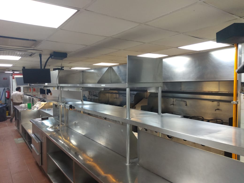 Línea de cocina industrial